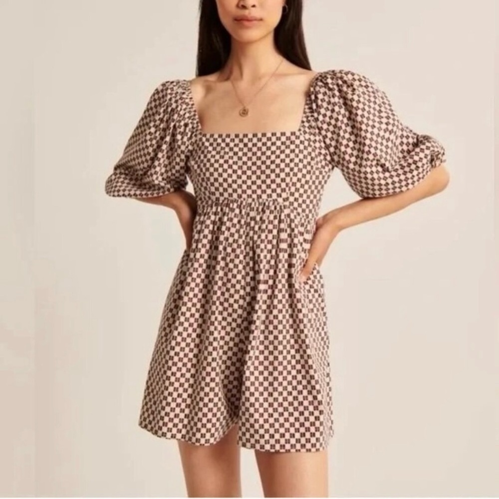 Abercrombie & Fitch checkered romper